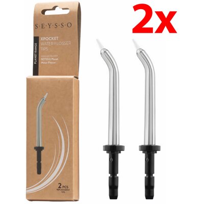 Oryginalna końcówka do irygatora SEYSSO Planet XPocket (2 szt.) (Do kieszonek dziąsłowych)