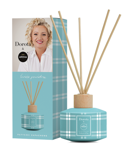 Aroma Home & Dorota patyczki zapachowe świeże powietrze, 100 ml