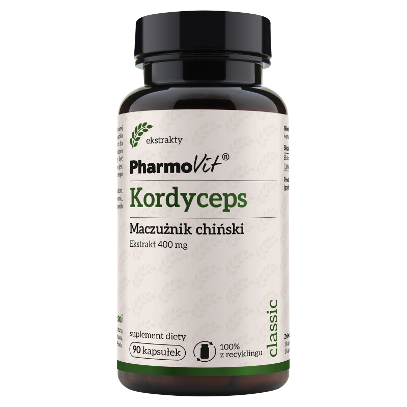 Kordyceps Pharmovit, suplement diety, 90 kapsułek