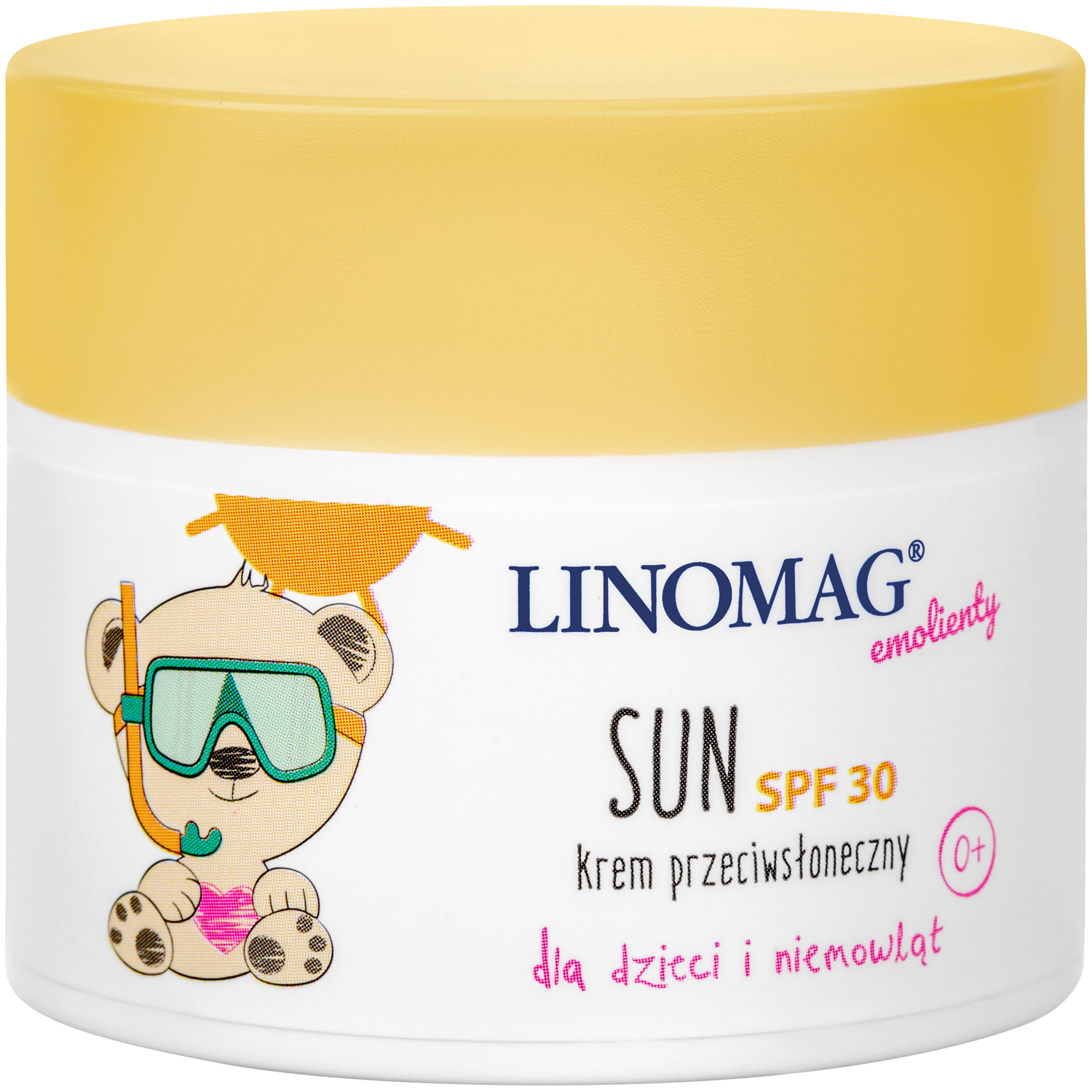 Linomag Emolienty Sun krem ochronny SPF30 dla dzieci, 50 ml