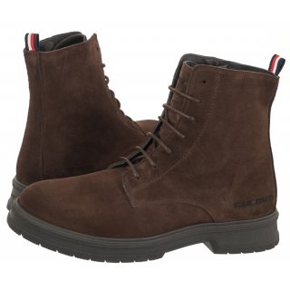 Trzewiki Tommy Hilfiger Hilfiger Core Suede Boot Cocoa FM0FM04674 GT6