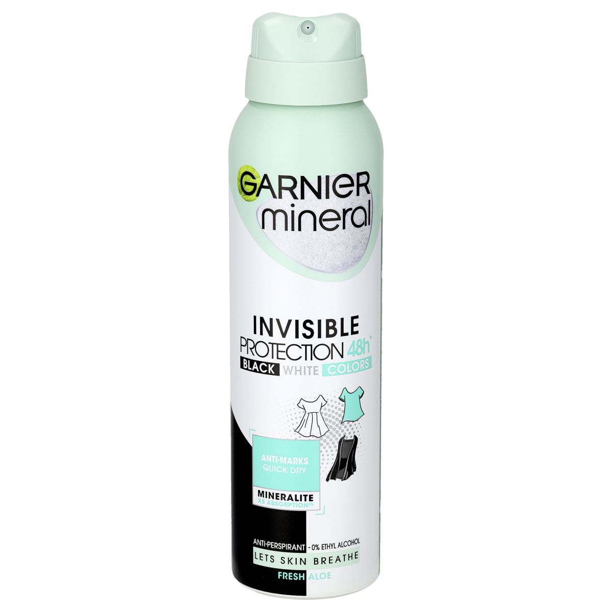 Garnier Mineral BWC Aloe antyperspirant w sprayu damski, 150 ml
