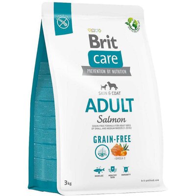 Karma dla psa BRIT Grain-Free Adult Łosoś 3 kg