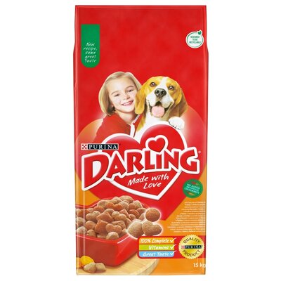 Karma dla psa DARLING z Drobiem 15 kg