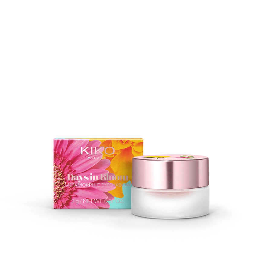 Kiko Milano Days in Bloom Metamorphic Eyeshadow  pudrowy cień do powiek o promiennym wykończeniu 03 La Vie En Rose, 2 g
