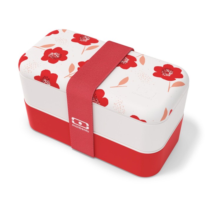 Monbento - Lunchbox Bento Original Graphic Poppy