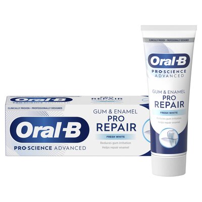Pasta do zębów ORAL-B Professional Gum & Enamel Pro-Repair Gentle Whitening 75 ml (Ochrona dziąseł, wybielająca)