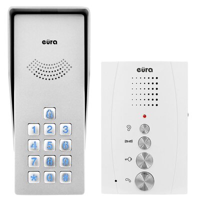 Domofon EURA Entra ADP-38A3 Biały