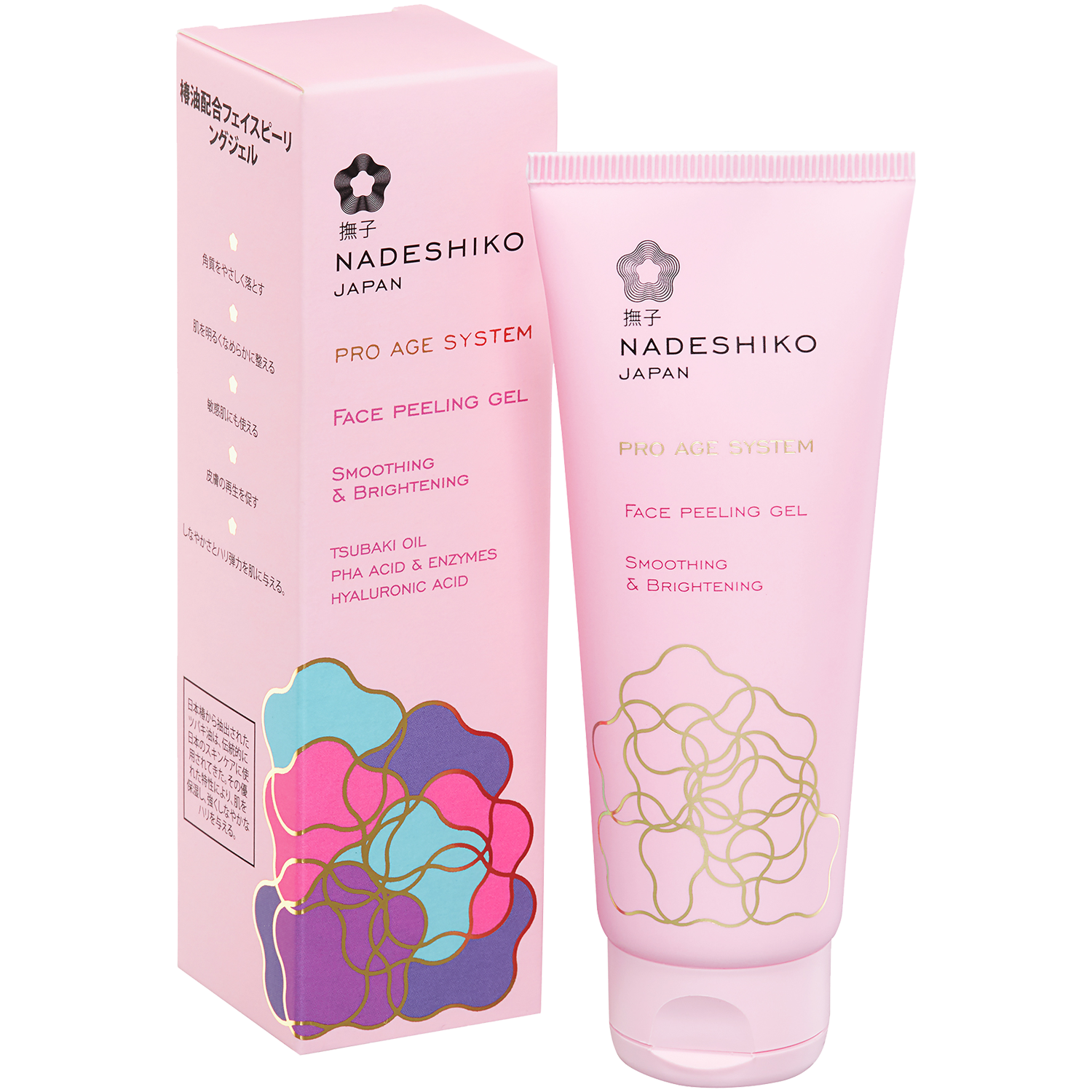 Nadeshiko Pro Age System żelowy peeling do twarzy, 80 ml