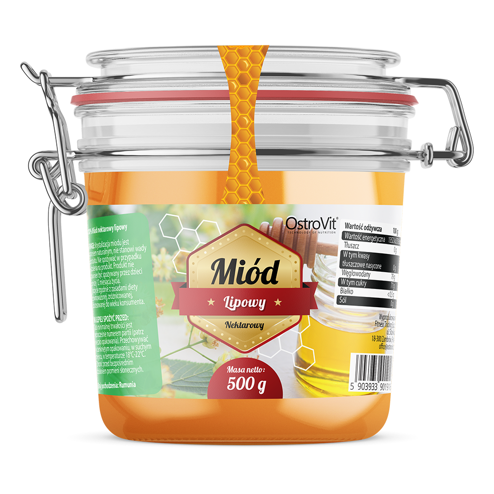 OstroVit Miód Lipowy 500 g