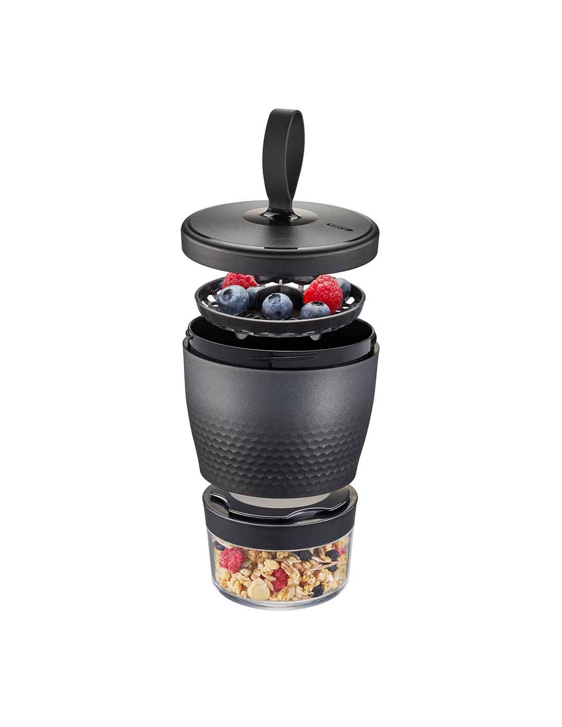 GEFU - Pojemnik na przekąski FOODIE czarny