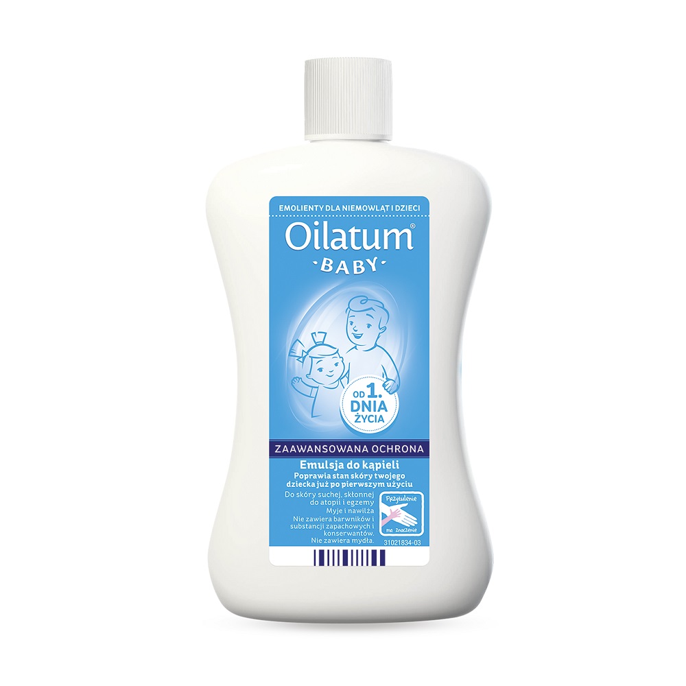 Oilatum Baby emulsja do kąpieli od pierwszego dnia życia, 250 ml