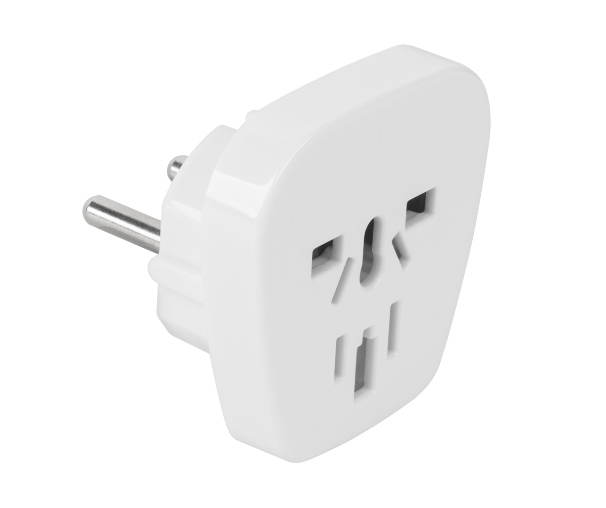 Złącze AC wtyk PL- gniazdo uniwersalne