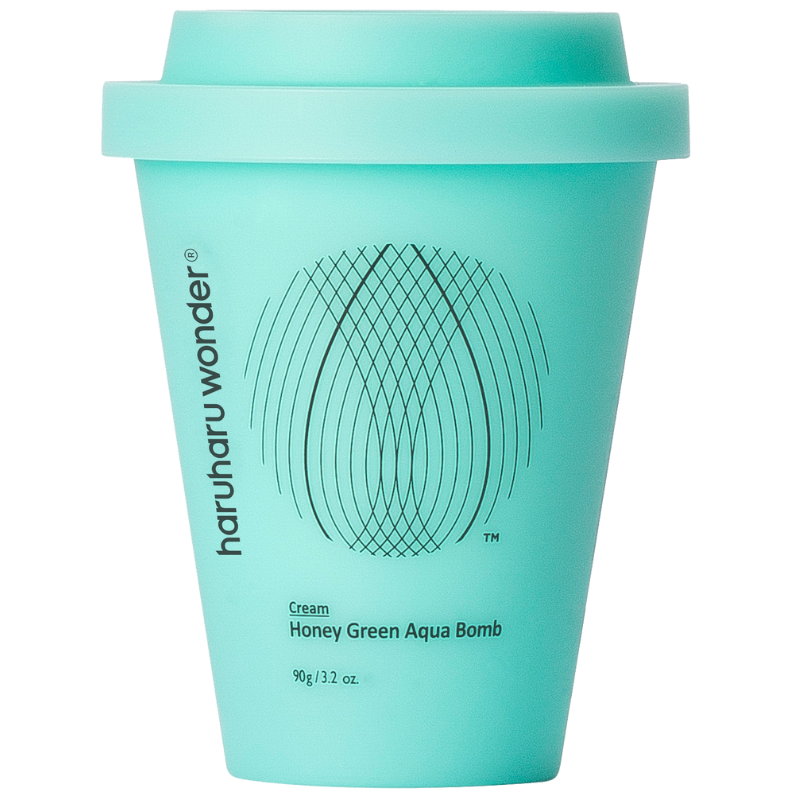 Haruharu Wonder Honey Green nawilżający krem do twarzy z zieloną herbatą i miodem, 90 g