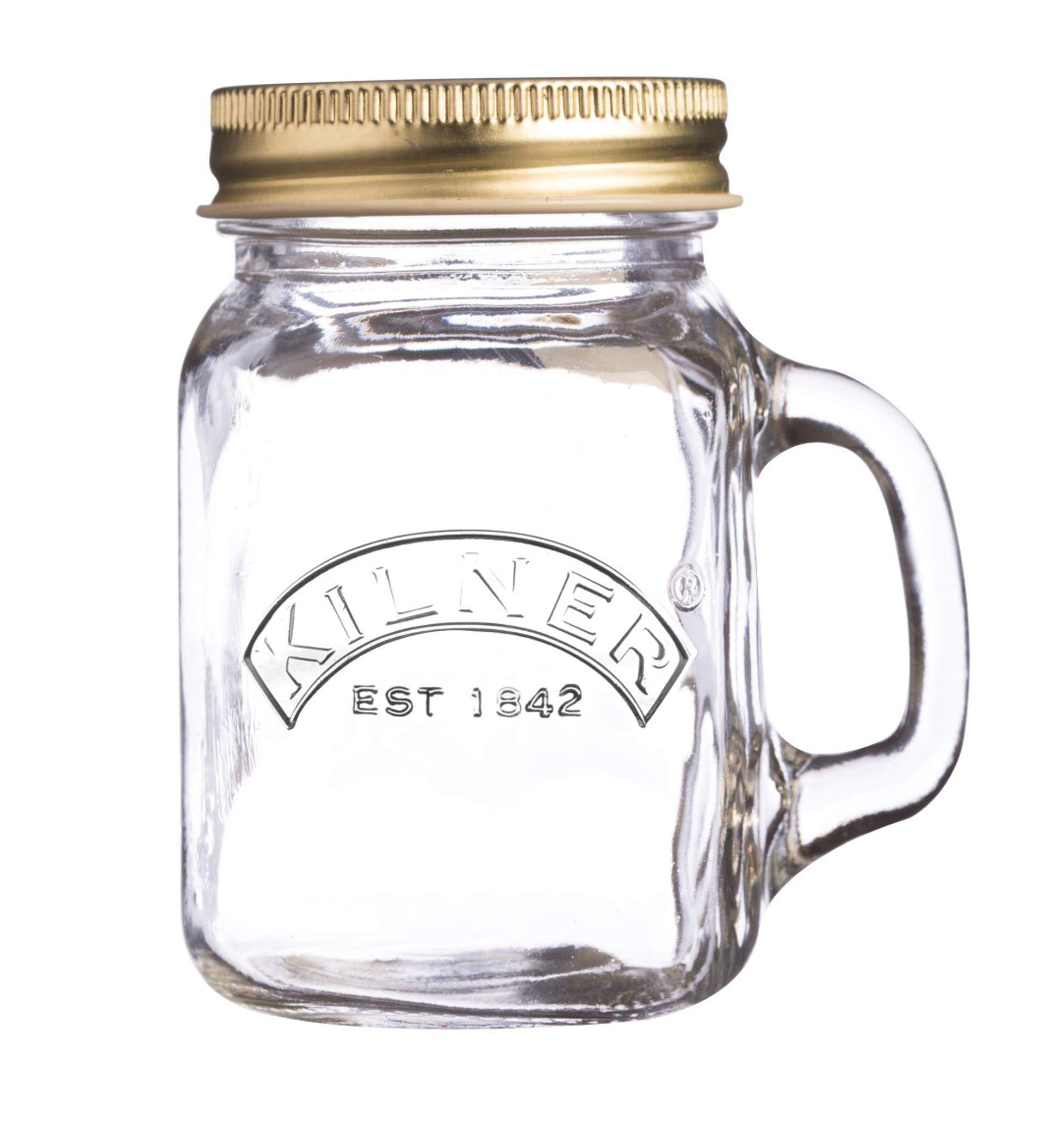 Kilner - Słoik ze złotą pokrywką 0,14 L Mini