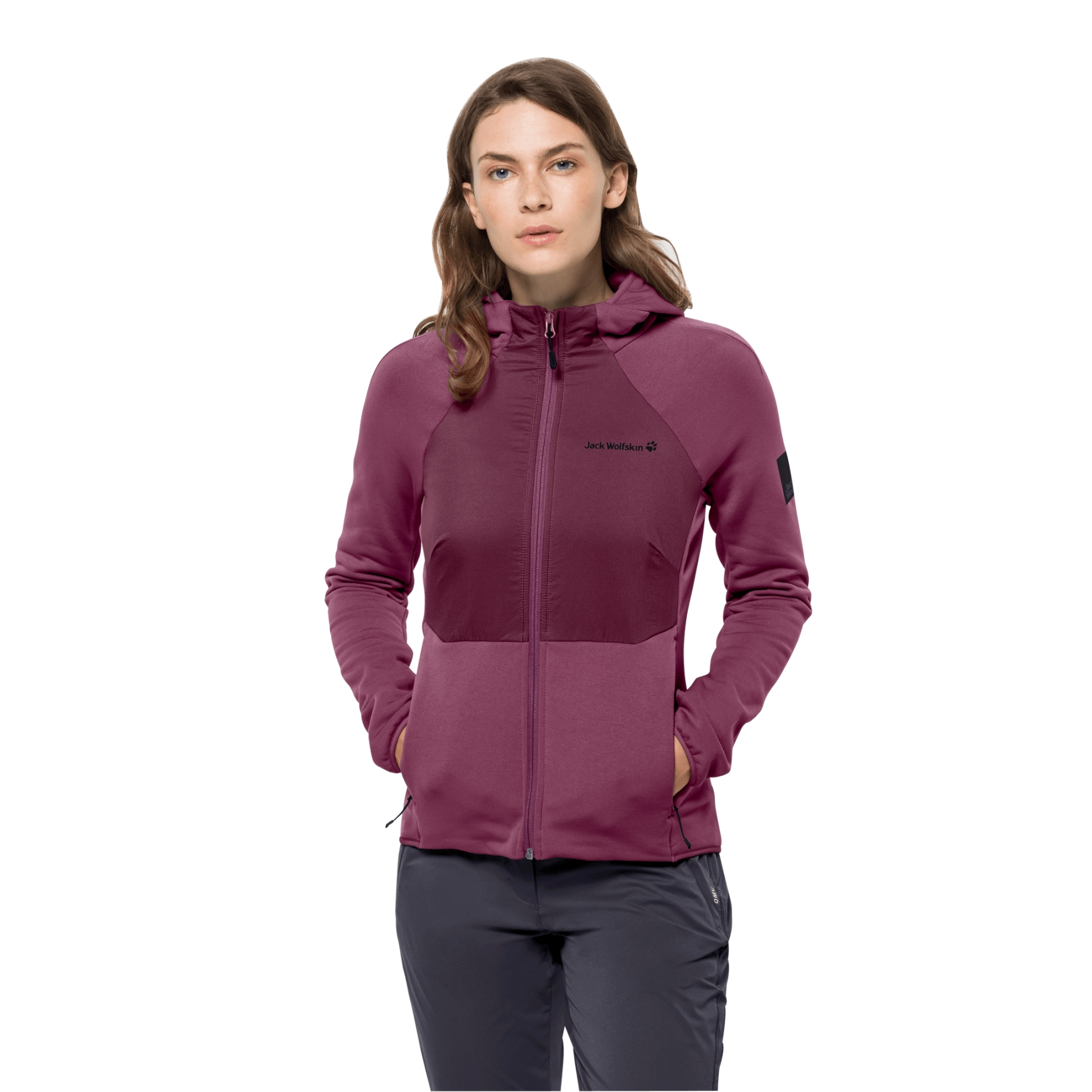 Polar damski TASMAN HYBRID FZ W violet quartz - XL