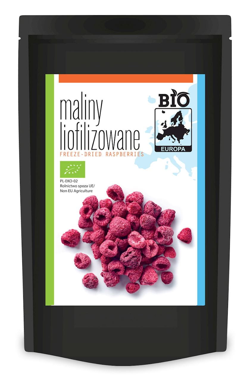 Maliny liofilizowane BIO 30g (Bio Planet)