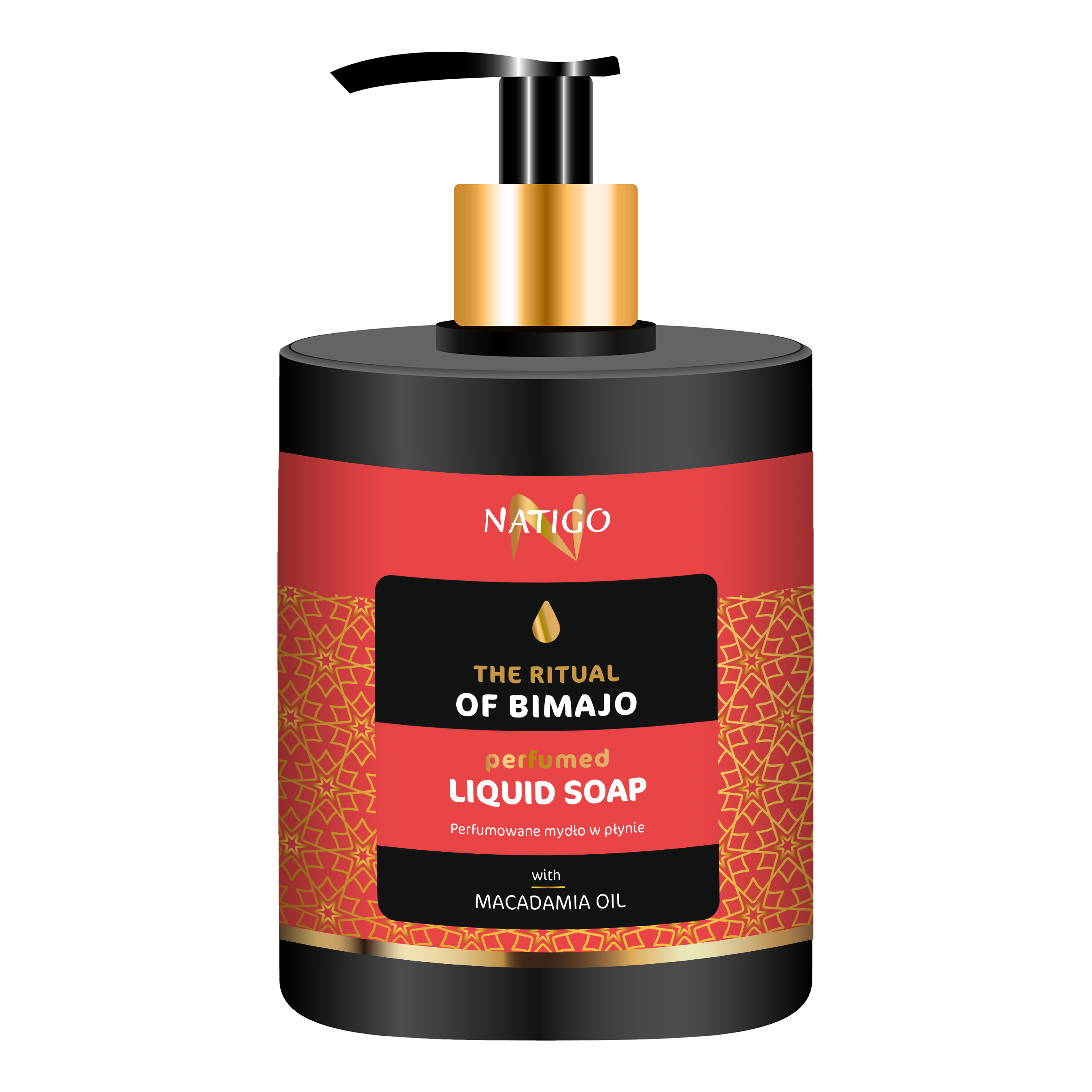 Natigo The Ritual of Bimajo perfumowane mydło w płynie z olejem makadamia, 500 ml