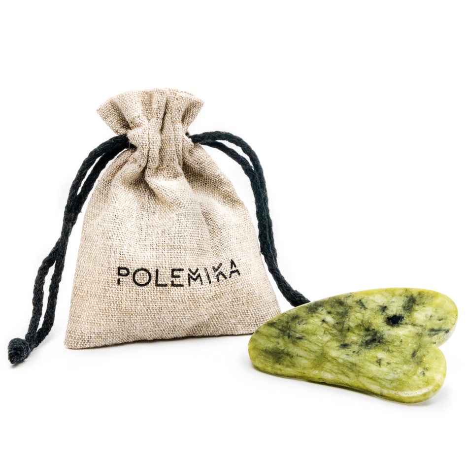 Polemika płytka gua sha, 1 szt.