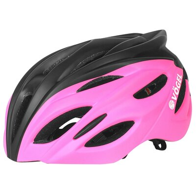 Kask rowerowy VÖGEL VKA-933PK Różowo-czarny  (rozmiar M/L)