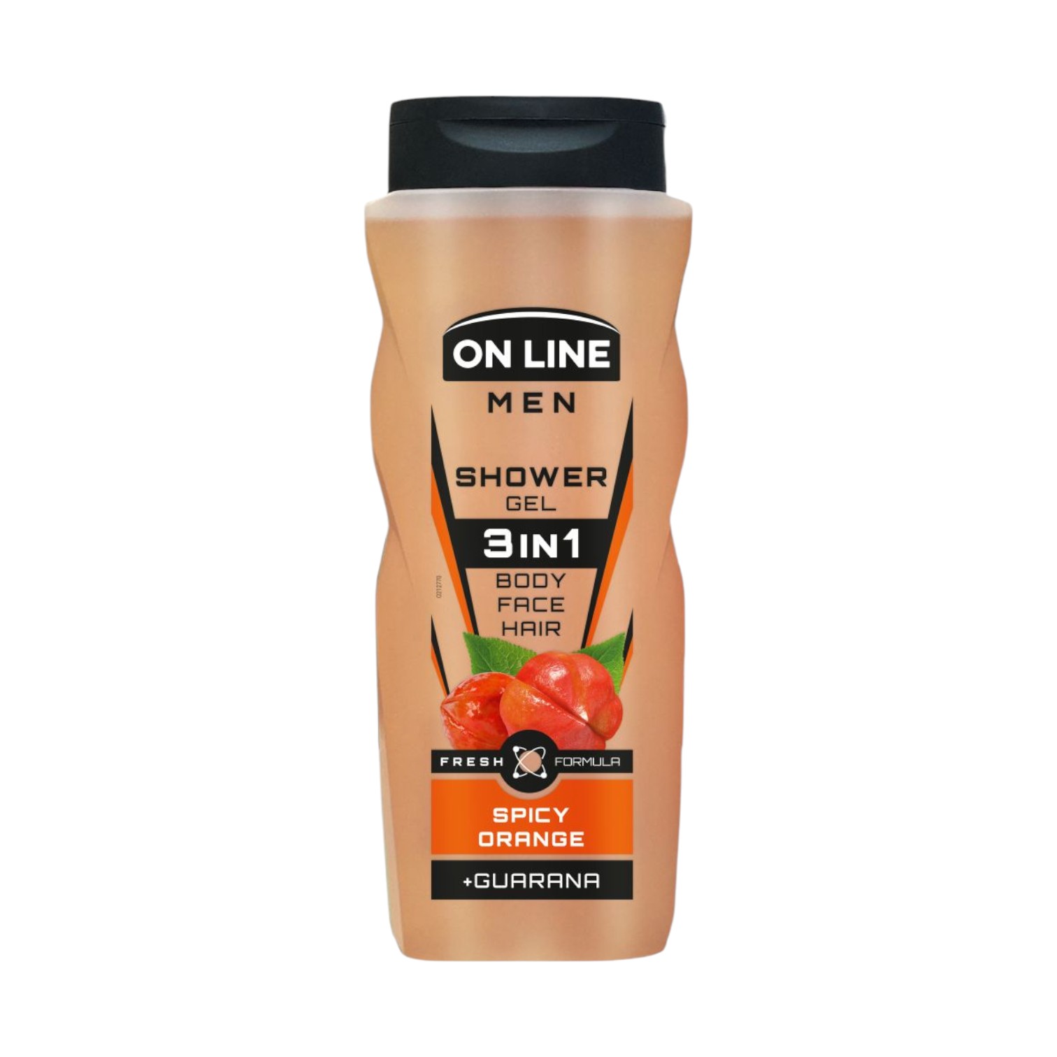 On Line Men Spicy Orange żel pod prysznic 3w1 męski, 410 ml