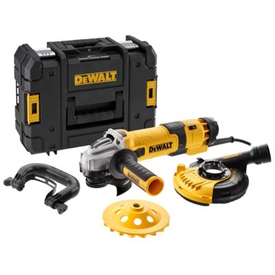 Szlifierka kątowa sieciowa DEWALT DWE4257KT