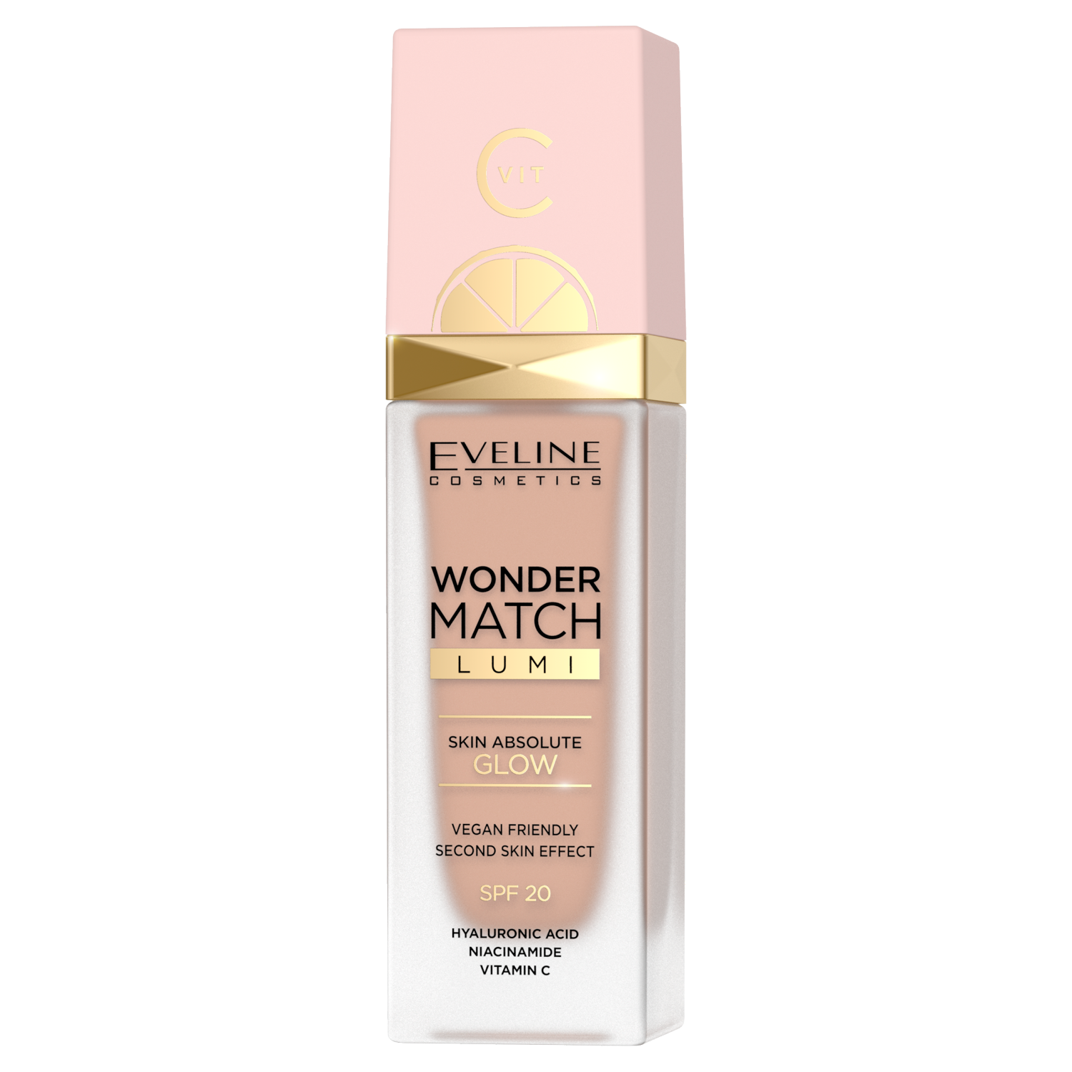Eveline Cosmetics Wonder Match Lumi rozświetlający podkład z SPF20 do twarzy 20, 30 ml