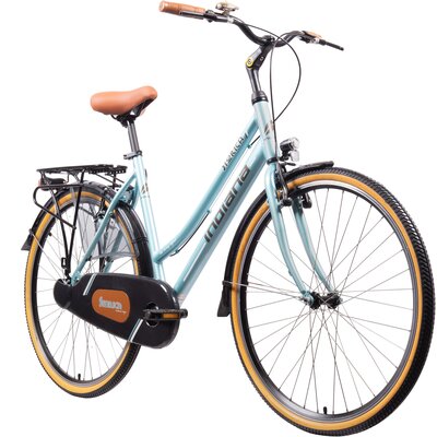 Rower miejski INDIANA Storica 130 1B D21 28 cali damski Zielony