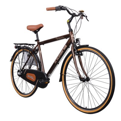 Rower miejski INDIANA Storica 140 3B M21 28 cali męski Brązowy