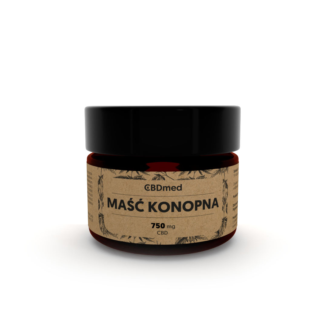 CBDmed maść konopna 750mg CBD, 50 g