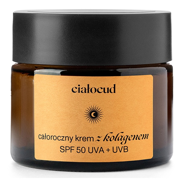 Ciałocud całoroczny krem z kolagenem SPF50 UVA + UVB, 50 ml