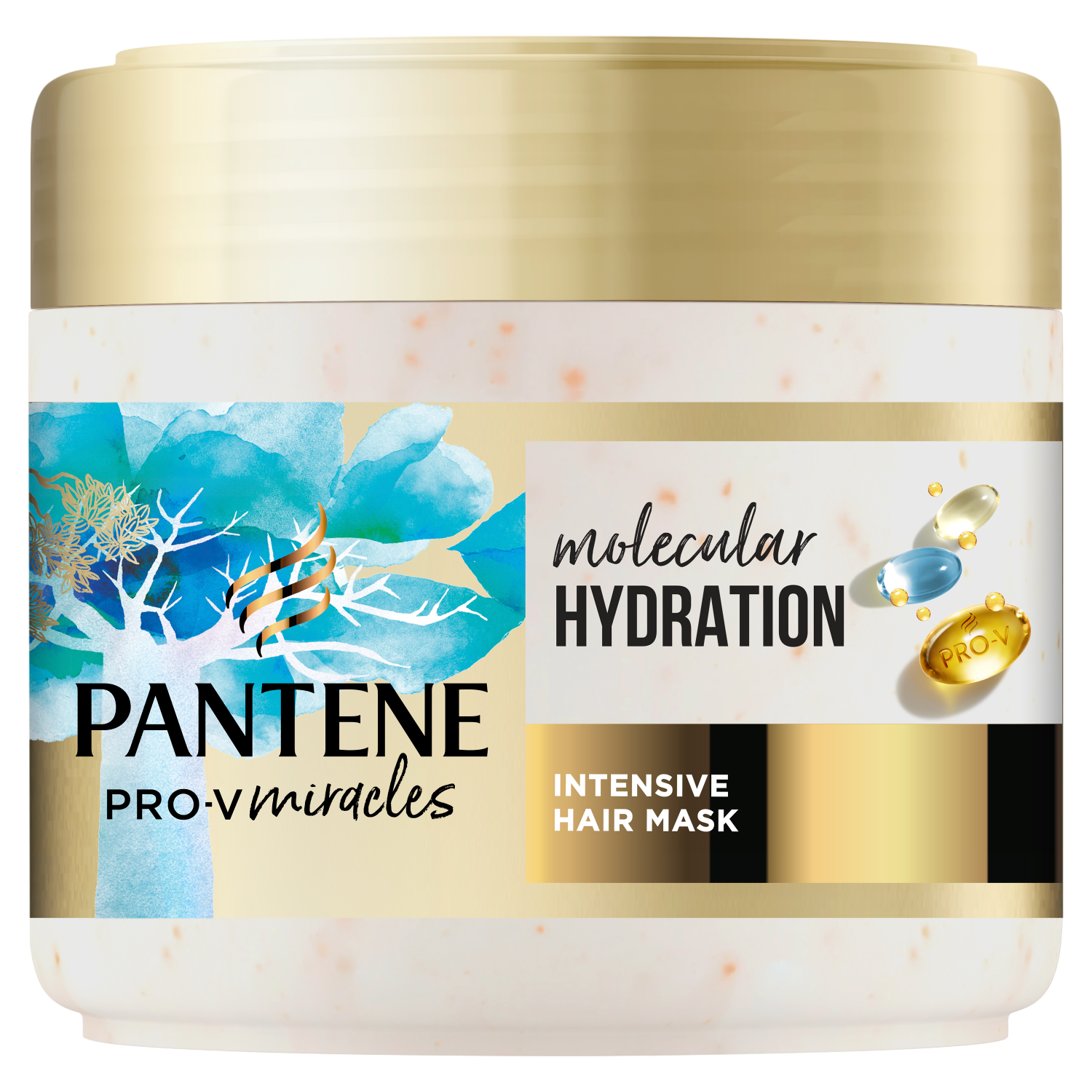 Pantene Hydra Glow intensywnie odżywiająca maska z biotyną do włosów, 300 ml