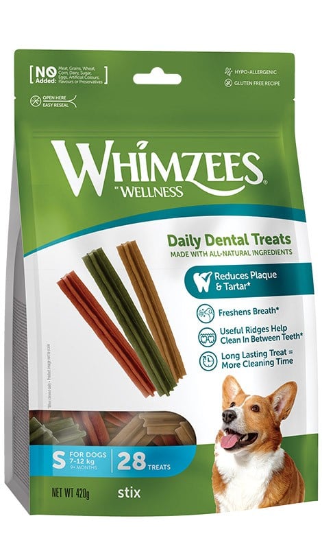 WHIMZEES Stix S pałeczki dentystyczne 28 szt