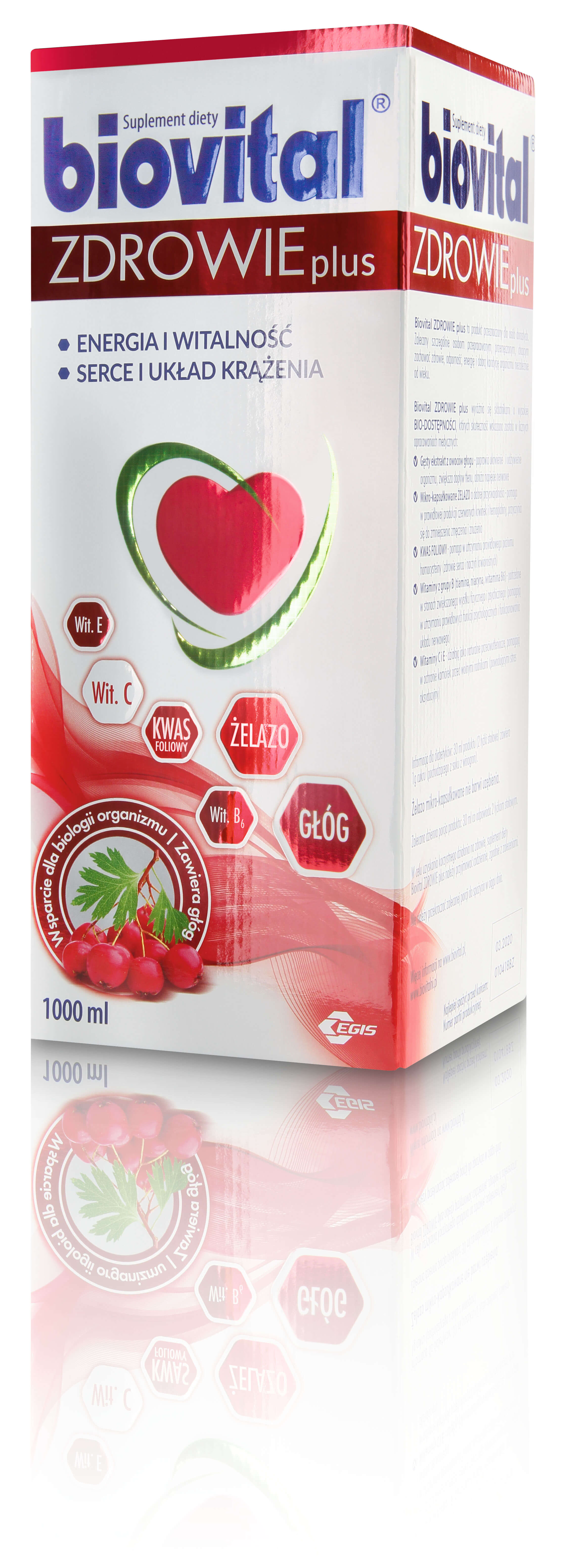 Biovital Zdrowie Plus, suplement diety, 1000 ml