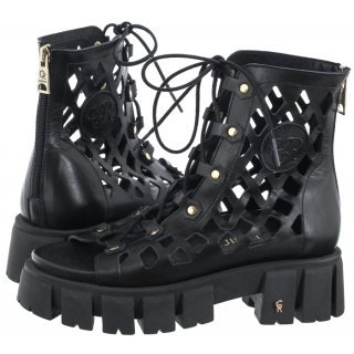 Sandały Carinii Czarne B9014-E50-000-000-G02