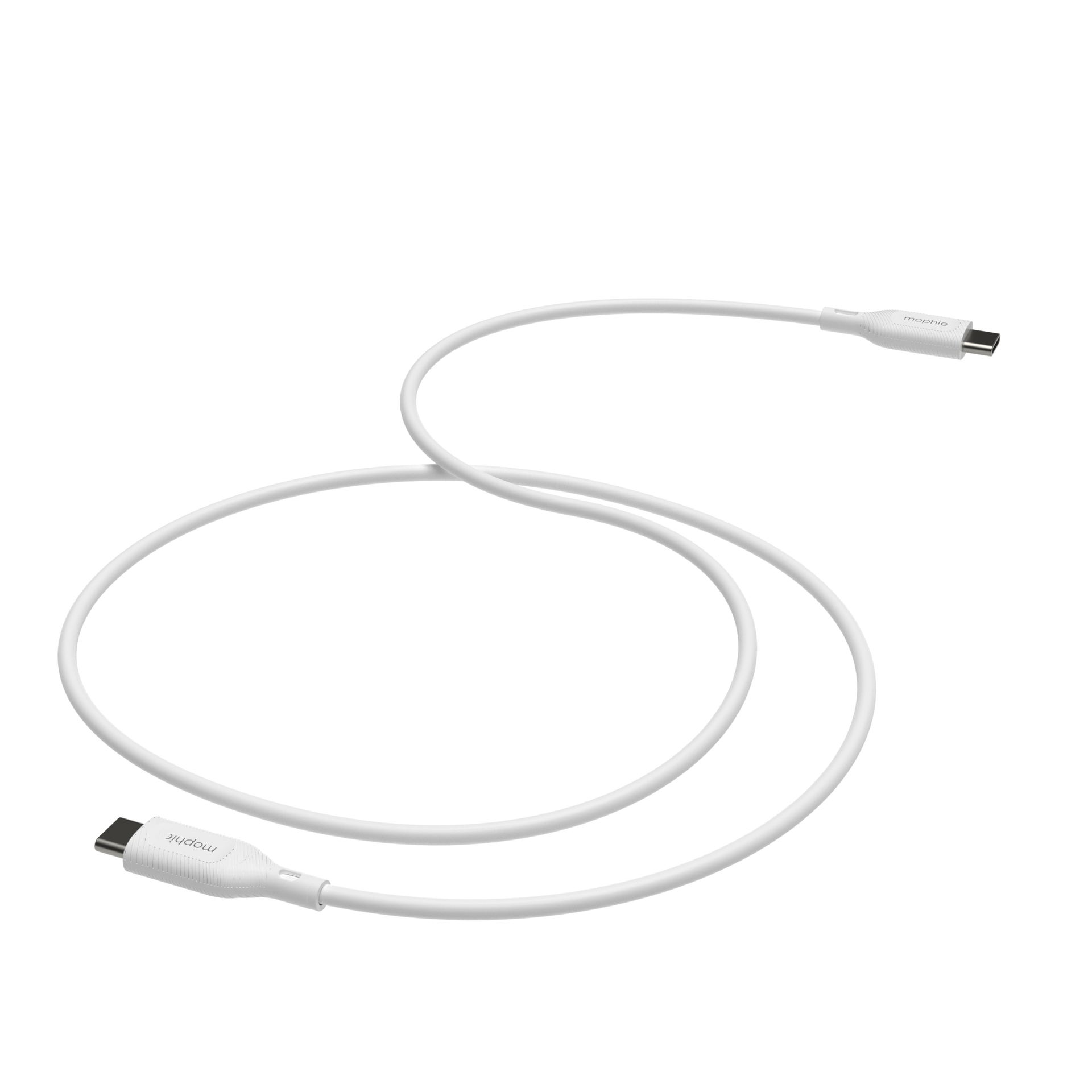 Mophie Essentials 2m biały - kabel USB-C - USB-C