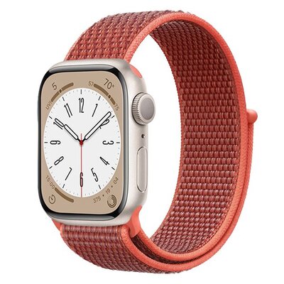 Pasek CRONG Nylon do Apple Watch (38/40/41mm) Morelowy