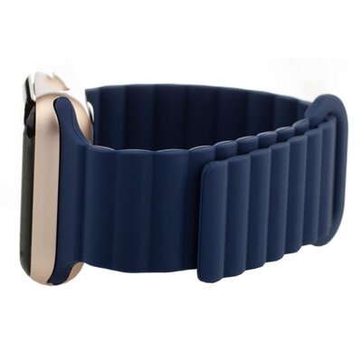 Pasek LUNA do Apple Watch do koperty 38/40/41mm A00189 Ciemnoniebieski