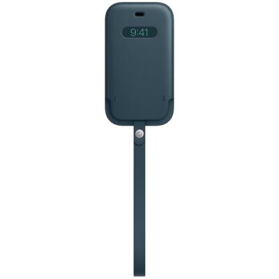 Etui APPLE Leather z MagSafe do iPhone 12 Mini Bałtycki błękit