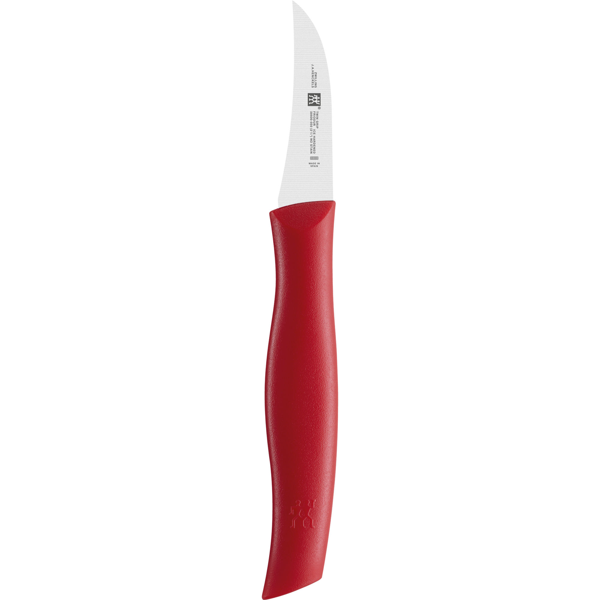 Zwilling - Nóż do obierania warzyw Twin Grip 6 cm czerwony