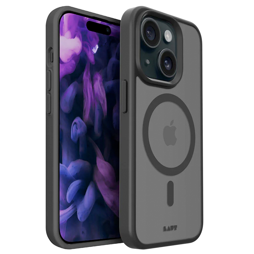 Laut Huex Protect Black - etui iPhone 15/14/13