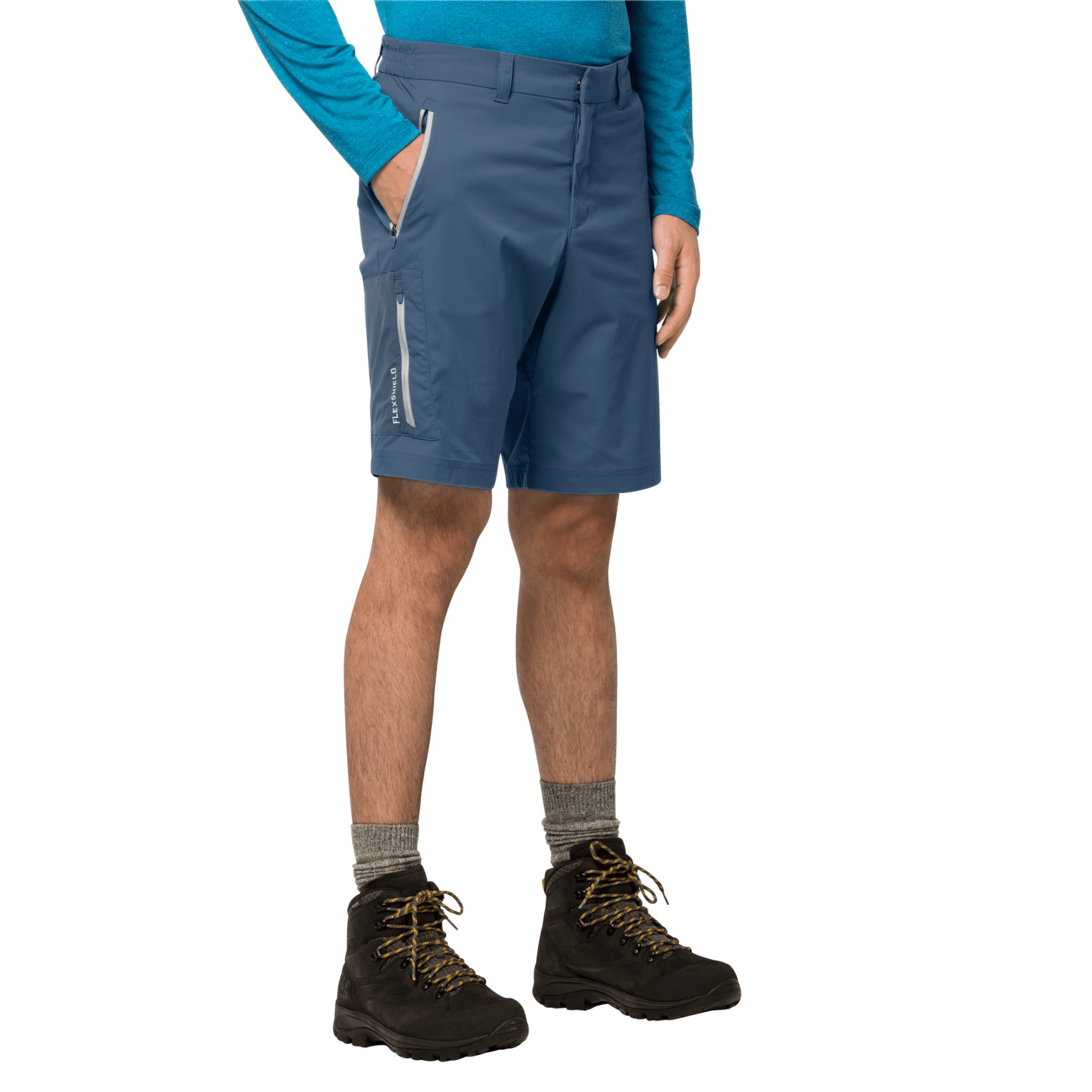Spodenki turystyczne OVERLAND SHORTS M thunder blue - 46