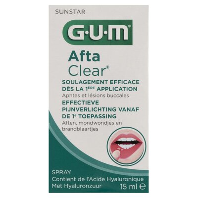 Spray SUNSTAR GUM Aftaclear 15 ml