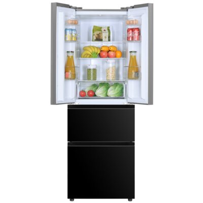 Lodówka SAM COOK PSC-WG-1020AA/B No frost 186cm Czarna