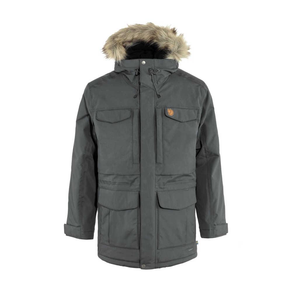 Kurtka zimowa Fjallraven Nuuk Parka basalt - XL