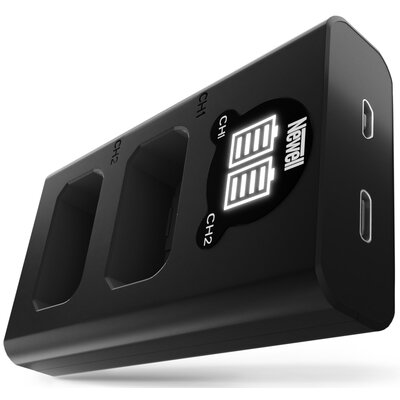 Ładowarka dwukanałowa NEWELL DL-USB-C + akumulator NP-FW50 do Sony