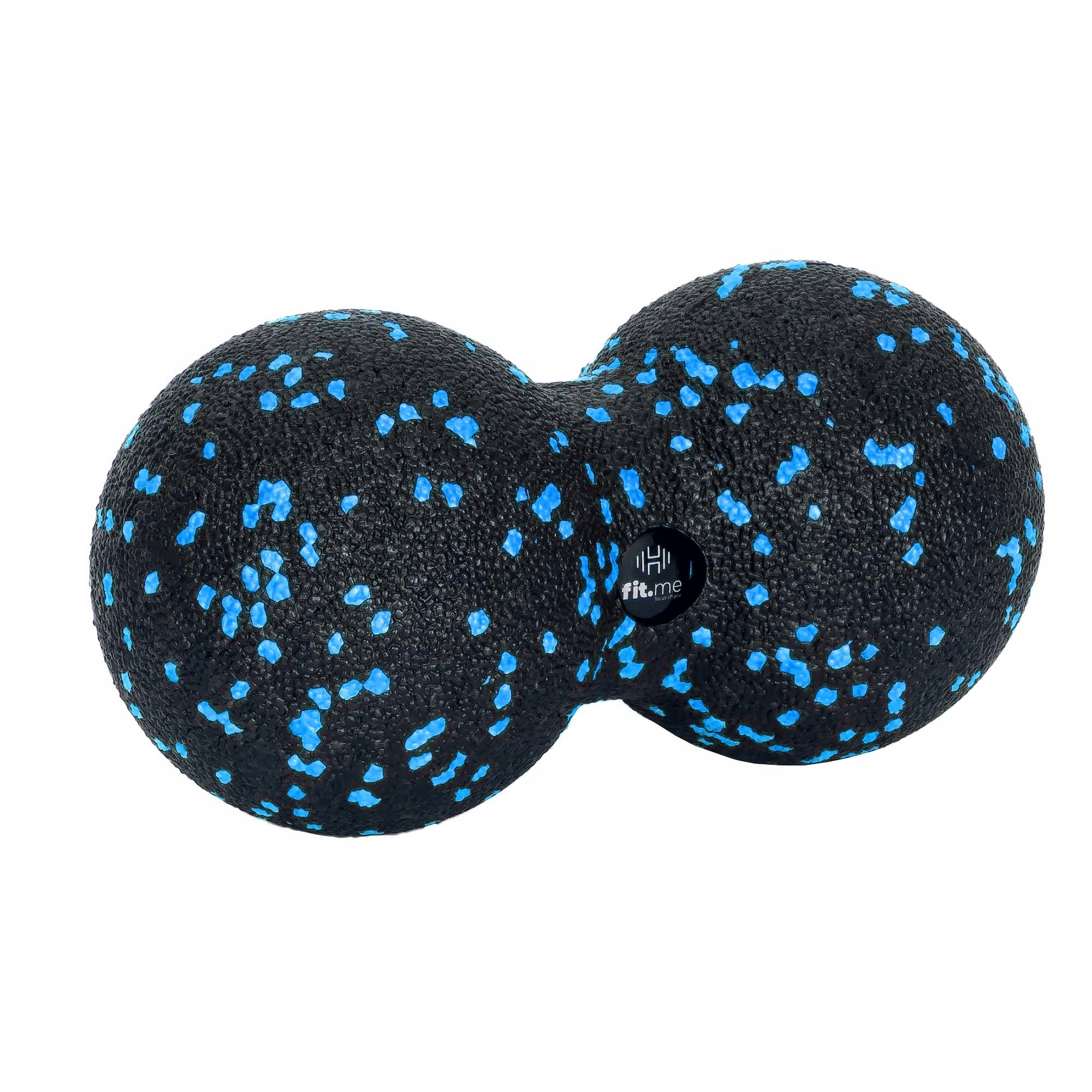Fit.me piłka duoball do masażu czarna/niebieska, 1 szt.