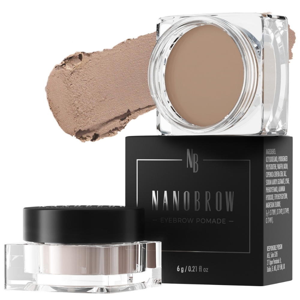 Nanobrow Eyebrow Pomade pomada do brwi Light Brown, 6 g