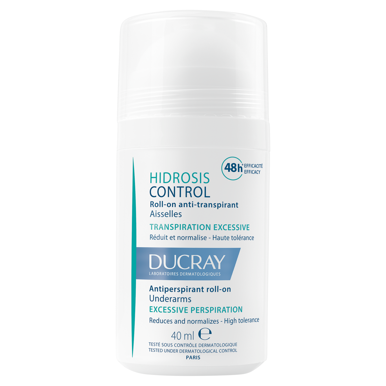 Ducray Hidrosis Control antyperspirant w kulce, 40 ml