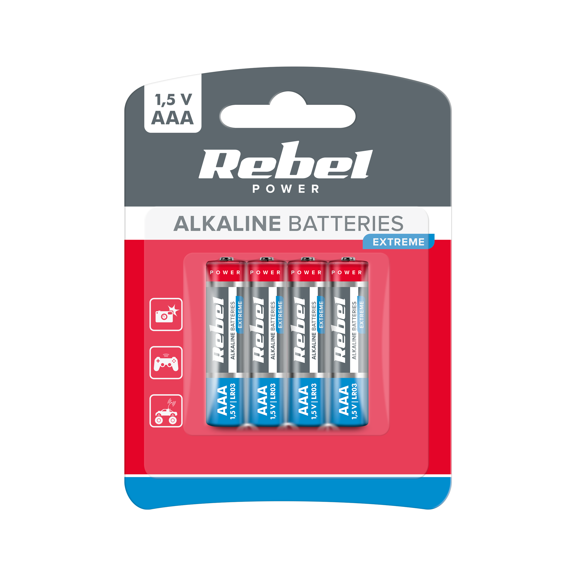 Baterie alkaliczne Vipow Extreme LR03